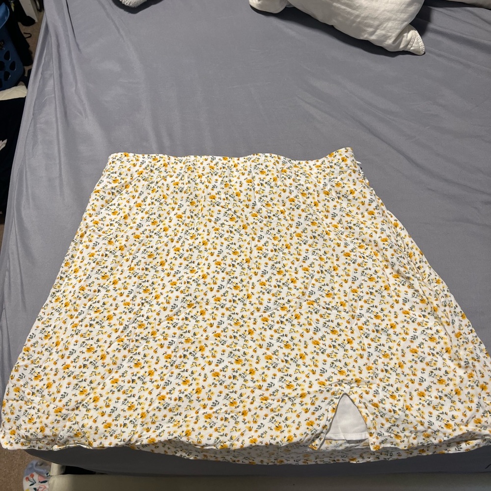 Mini slip skirt